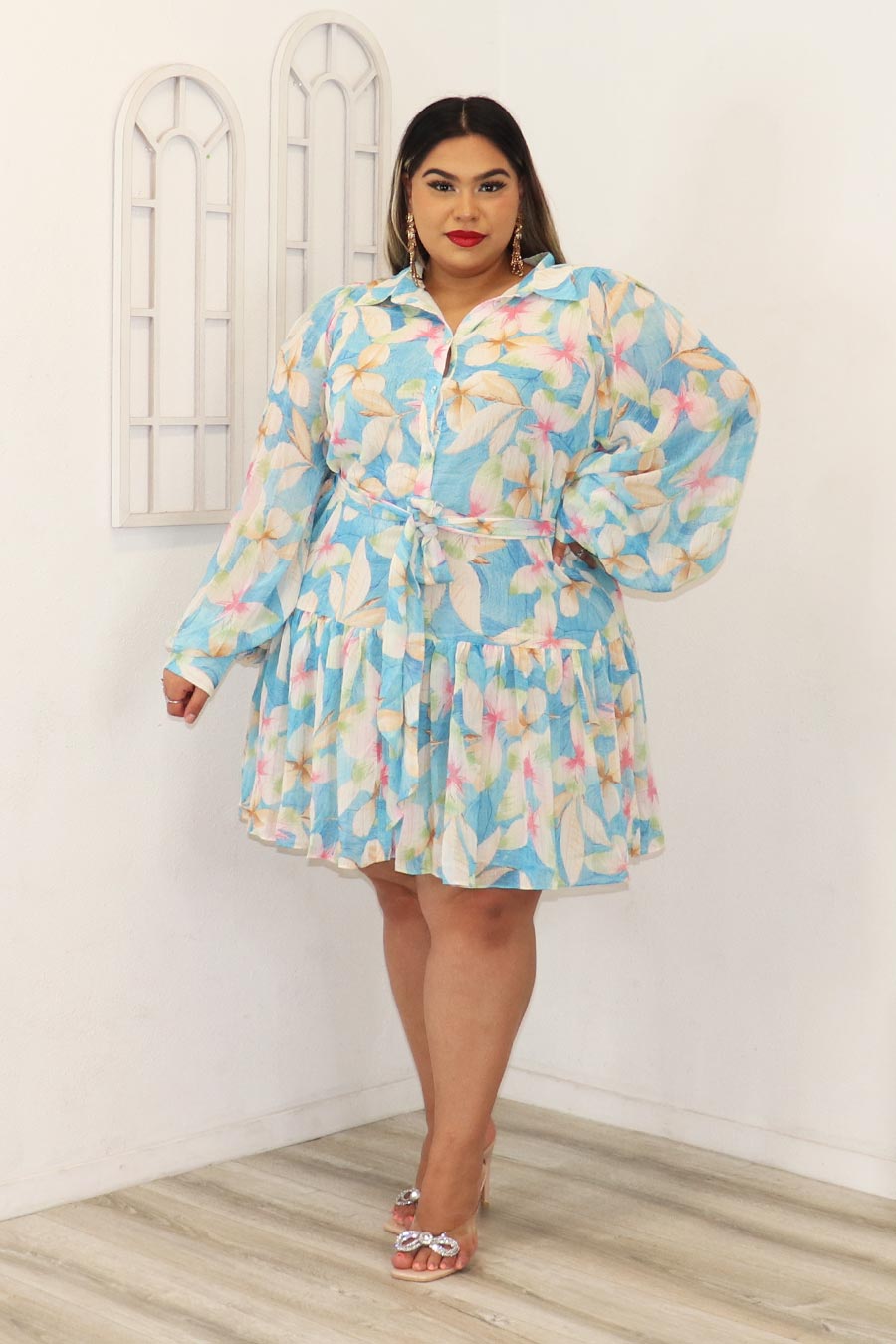 dasha maxi dress Dasha Long Sleeve Dress Divas Plus