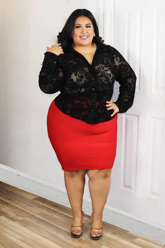 Emilia Top Divas Plus Boutique