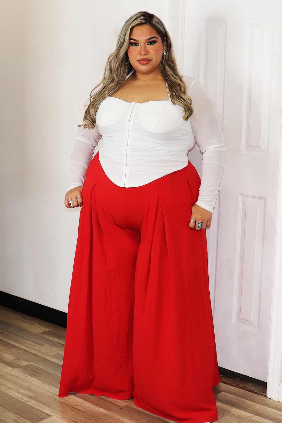 Marbella Long Sleeve Top Divas Plus Boutique