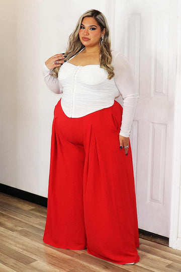 Arely Wide leg pants Divas Plus