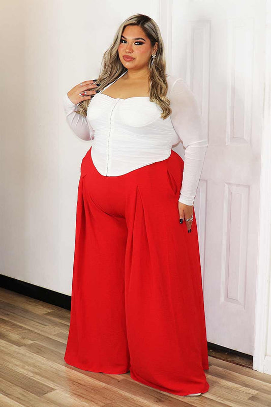Arely Wide leg pants Divas Plus