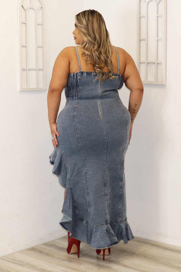 Dayanna Jeans Dress Divas Plus Boutique