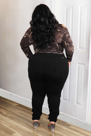 Melis Long Sleeve Top Divas Plus Boutique