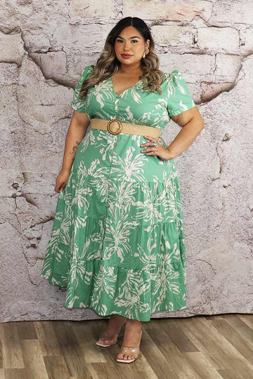 Annetta Midi Dress Divas Plus Boutique