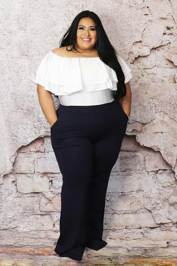 Adelina Off Shoulder Top Divas Plus