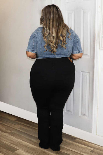 Evany Denim Top Divas Plus