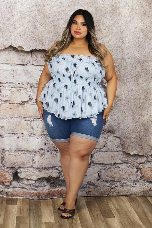 Adaida Strapless Top Divas Plus