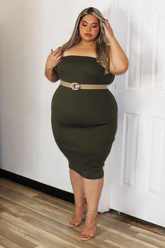 Galia Tube Dress Divas Plus Boutique