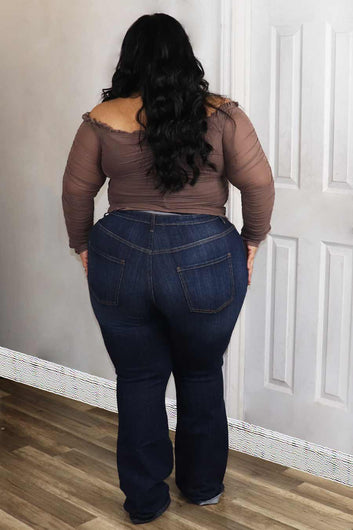 Mariela Long Sleeve Top Divas Plus Boutique