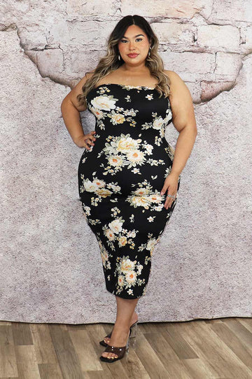 Alice Midi Dress Divas Plus Boutique