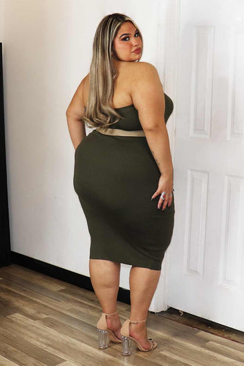 Galia Tube Dress Divas Plus Boutique