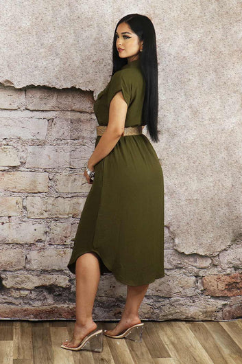 Edith Midi Dress Divas Plus Boutique