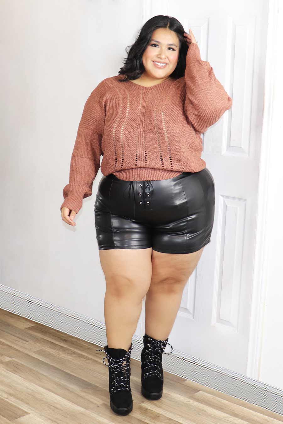 Giorgia Sweater Top Divas Plus Boutique