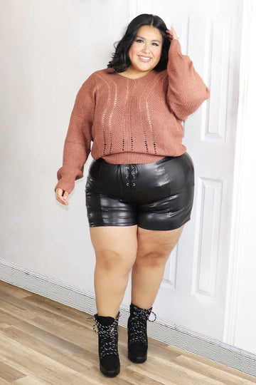 Giorgia Sweater Top Divas Plus Boutique