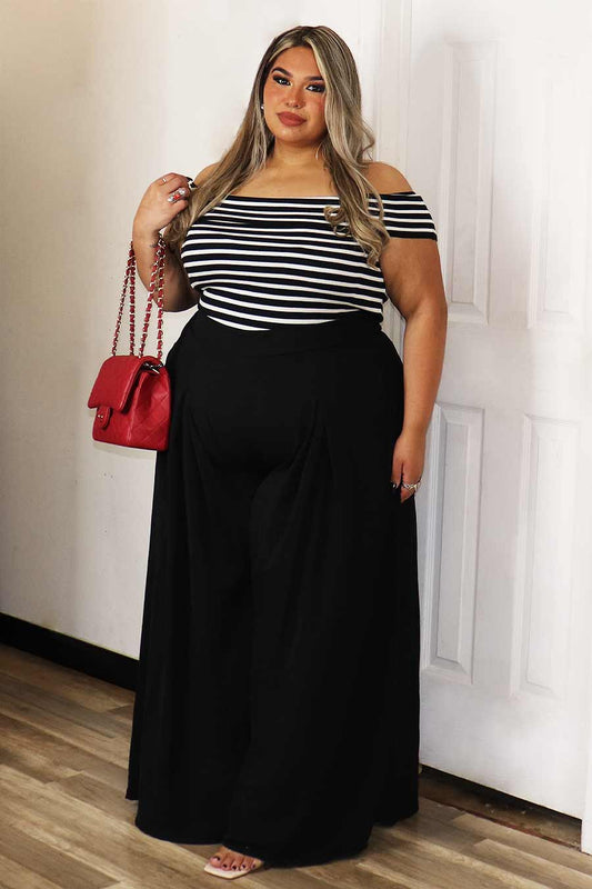 Beida Off Shoulder Top Divas Plus Boutique