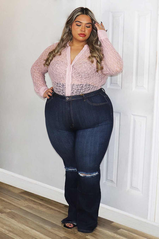 Martina Lace Top Divas Plus Botique