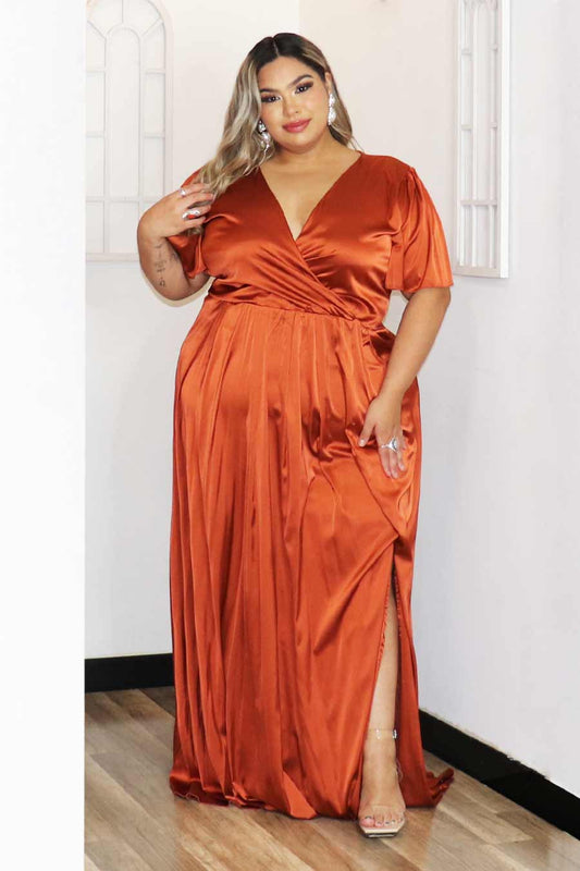 Orange Satin Dress Plus Size Primavera Couture 14004 Size 16 Orange Long Fitted One Shoulder Sequin Plus Size Prom Dress Formal Gown Plus Size Open Back Orange Satin Dress - TGC Boutique Orange Satin Dress Plus Size Primavera Couture 14004 Size 16 Orange Long Fitted One Shoulder Sequin Plus Size Prom Dress Formal Gown Plus Size Open Back Orange Satin Dress - TGC Boutique