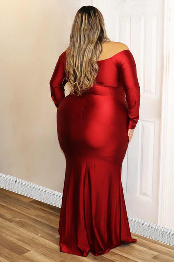 Airene Off Shoulder  Dress Divas Plus Boutique