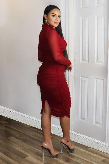 Berenice Midi Dress Divas Plus Boutique
